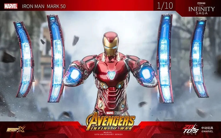 Iron Man Mark 50 2.0 (With LED Nano Blasters)
