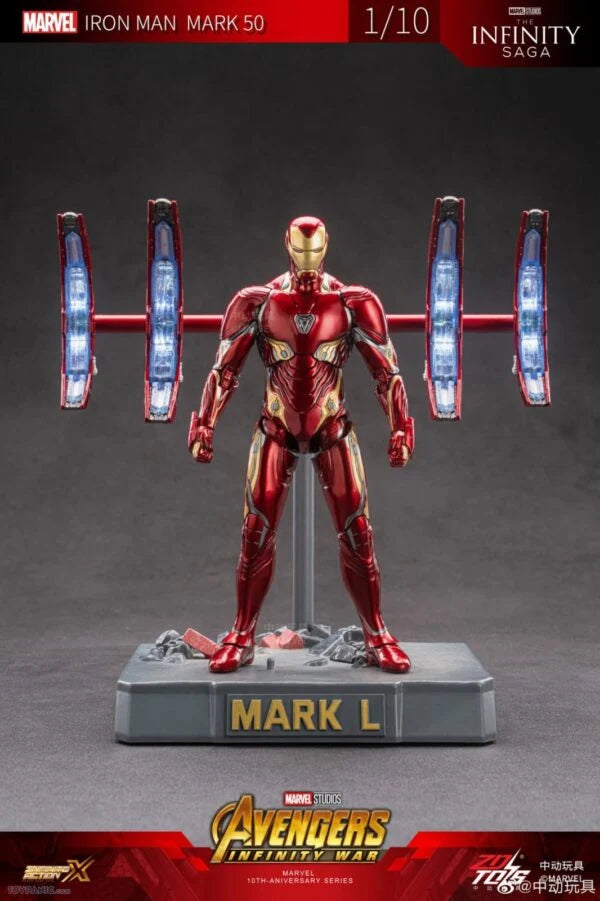 Iron Man Mark 50 2.0 (With LED Nano Blasters)
